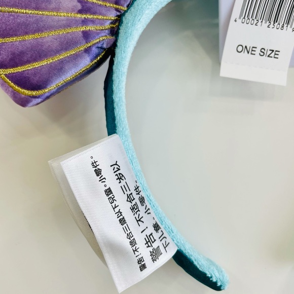 NWT Disney The Little Mermaid Ariel Headband Ears - Picture 5 of 8